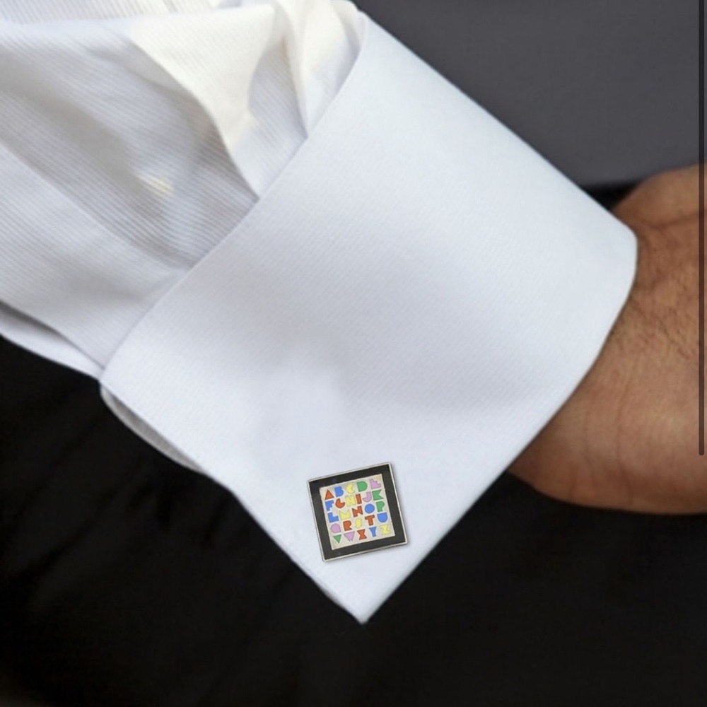 ACME STUDIO Alphabet Cufflinks